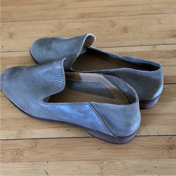 Lucky Brand Cahill Slip On Leather Flat Loafer 8.5 - Picture 6 of 9